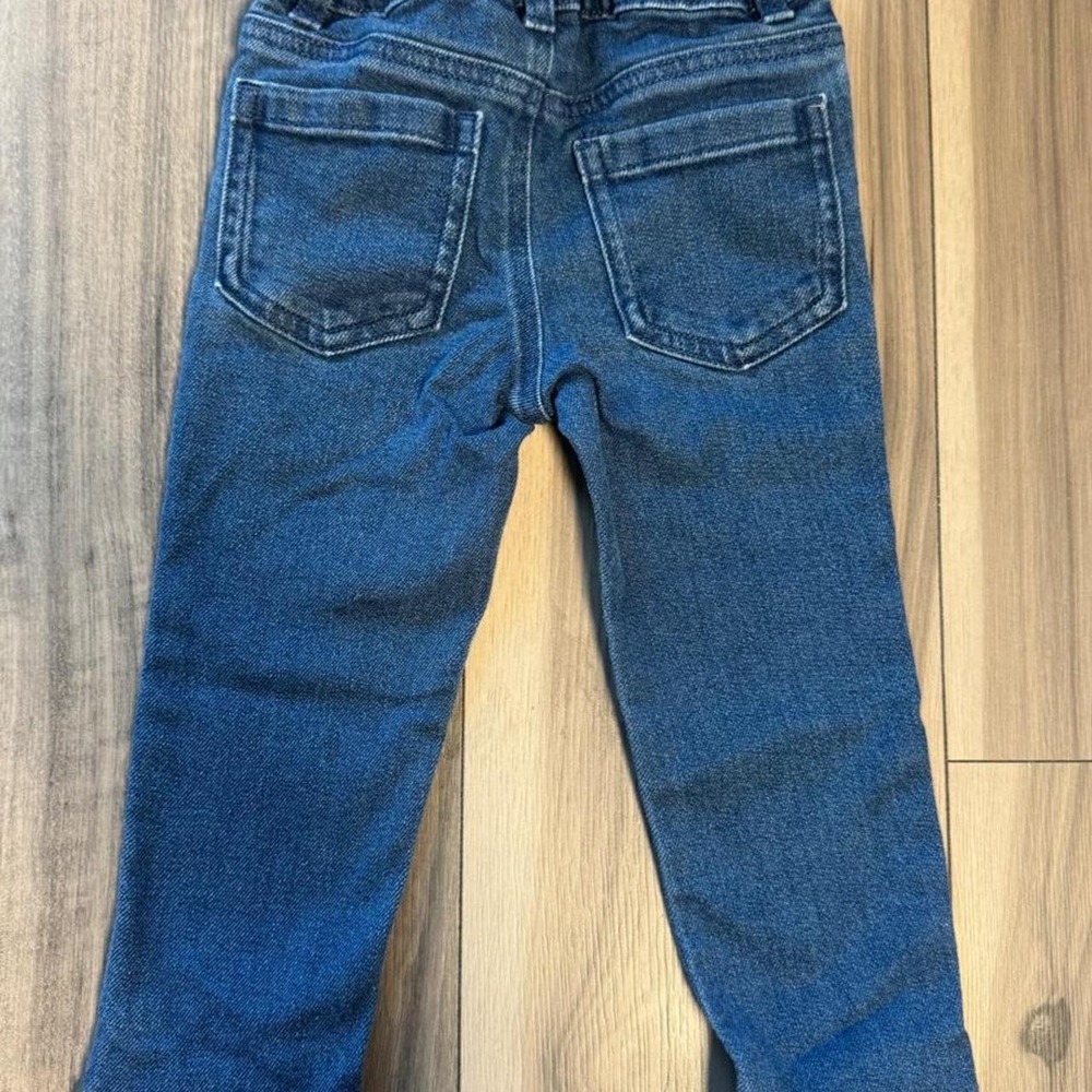 Garanimals kids' blue denim jeans, size 2T